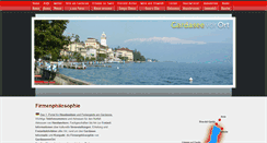 Desktop Screenshot of gardaseevorort.it